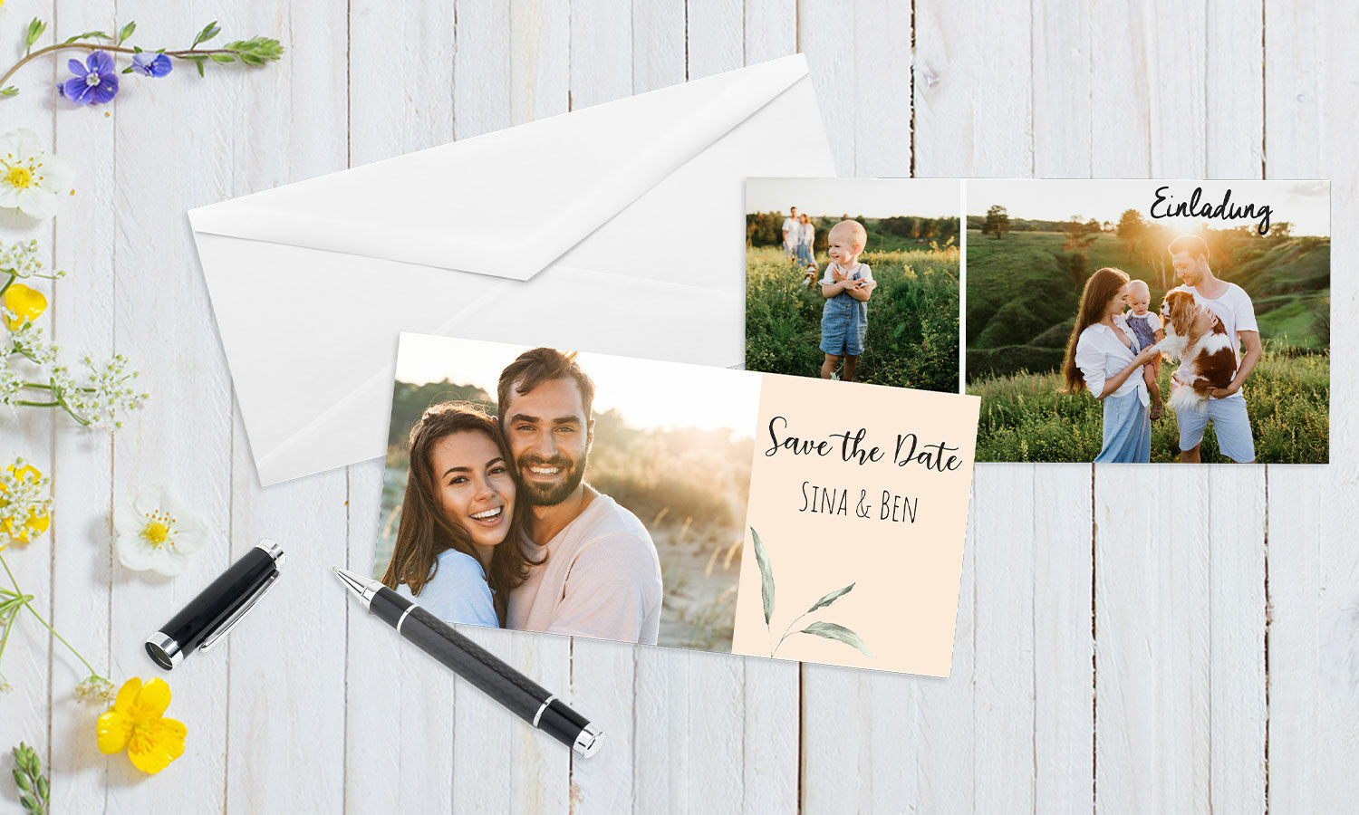 Grußkarten aus Fotopapier