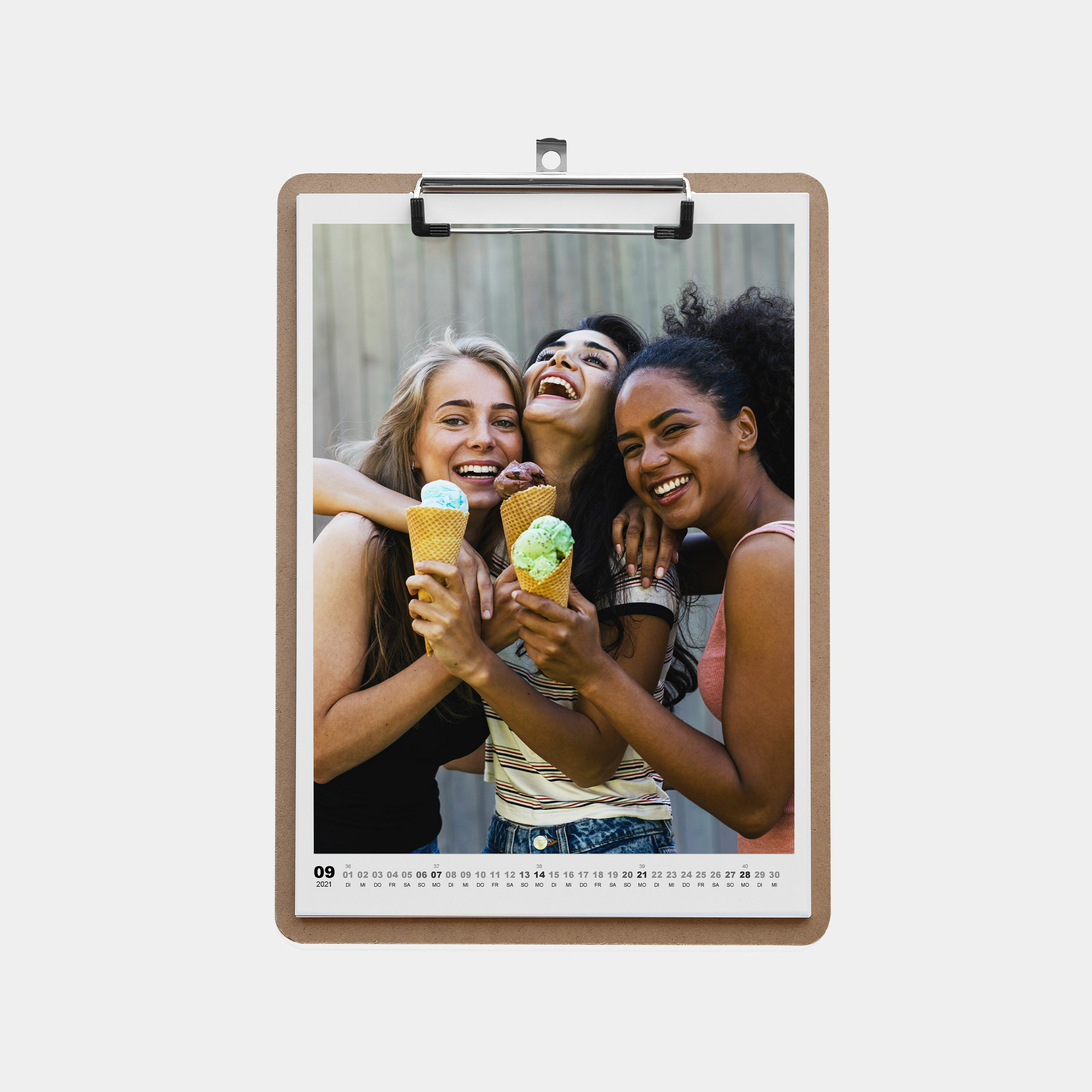 Klemmbrettkalender A4 hoch