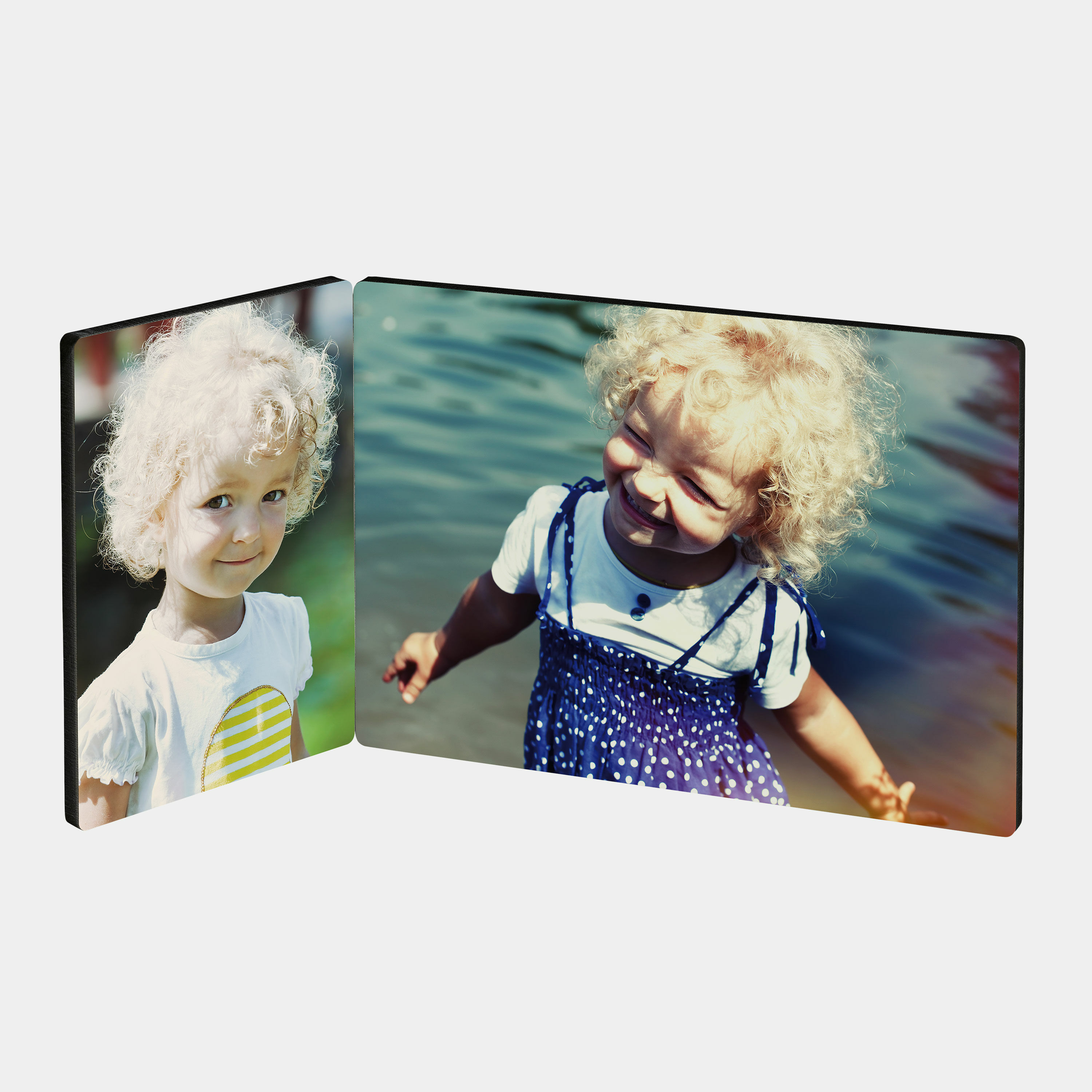 Fotoaufsteller 2-teilig