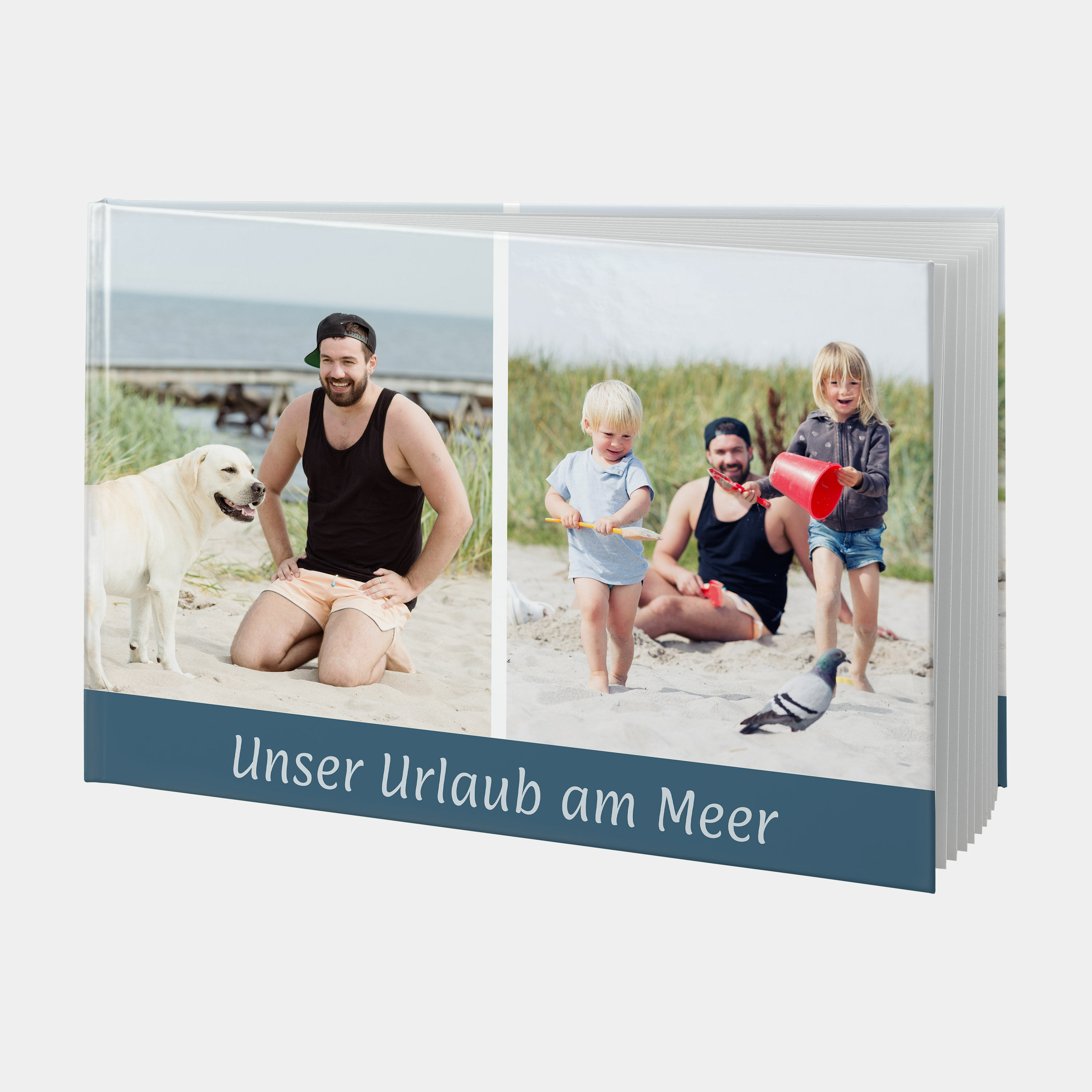 i-Port Fotobuch Hardcover Premium A4 Quer