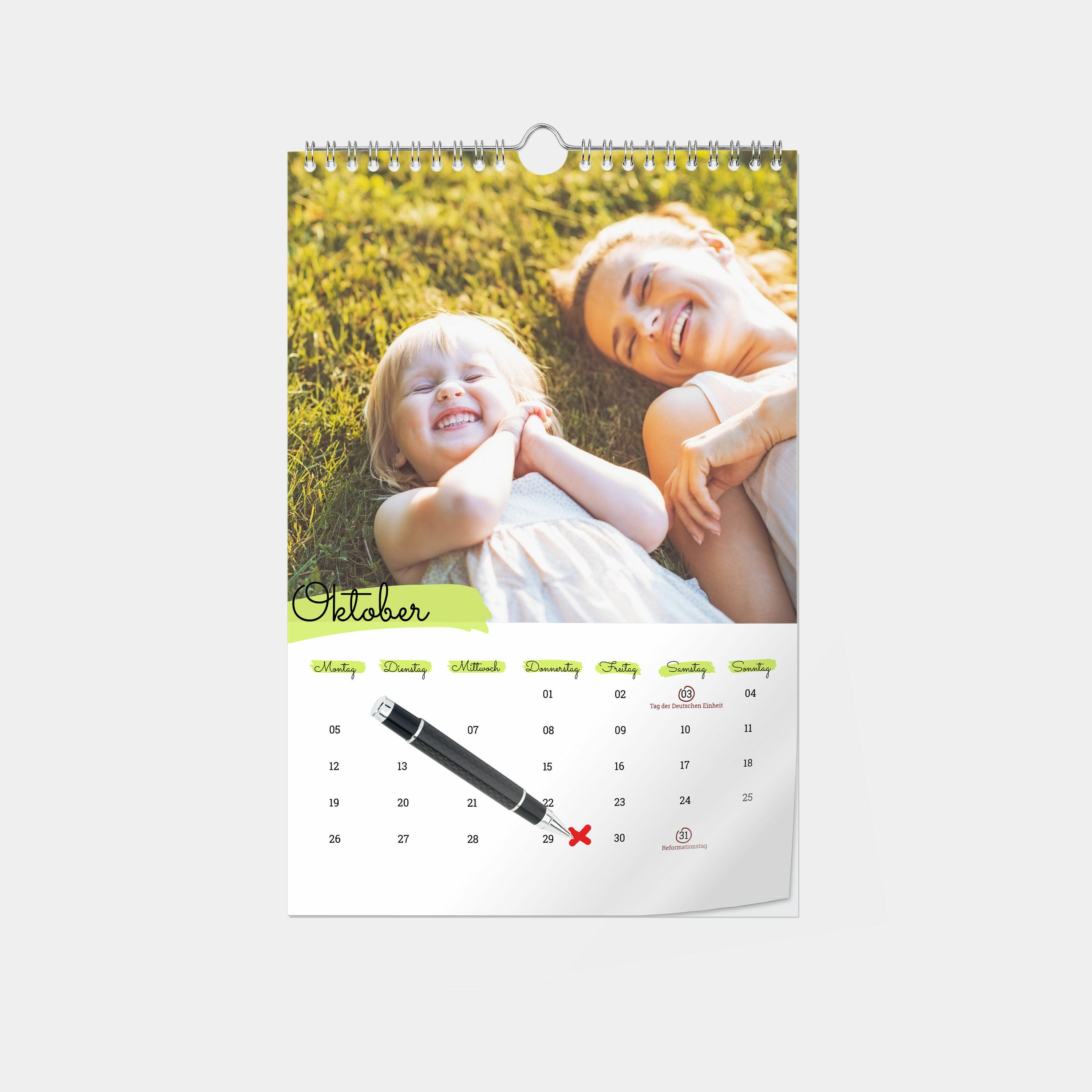 Wandterminkalender A4 hoch