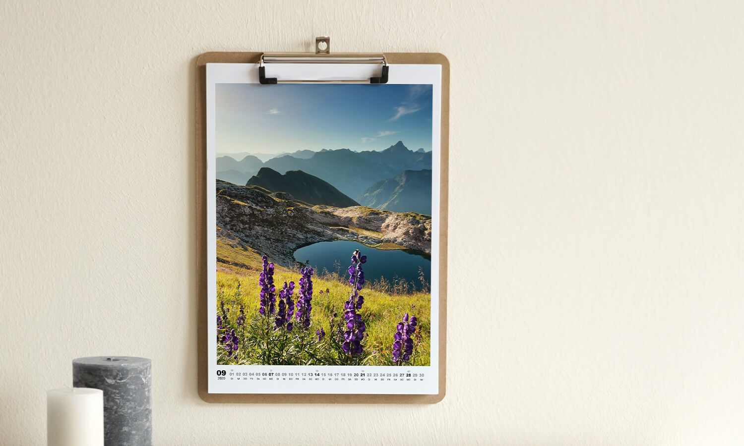 Klemmbrettkalender