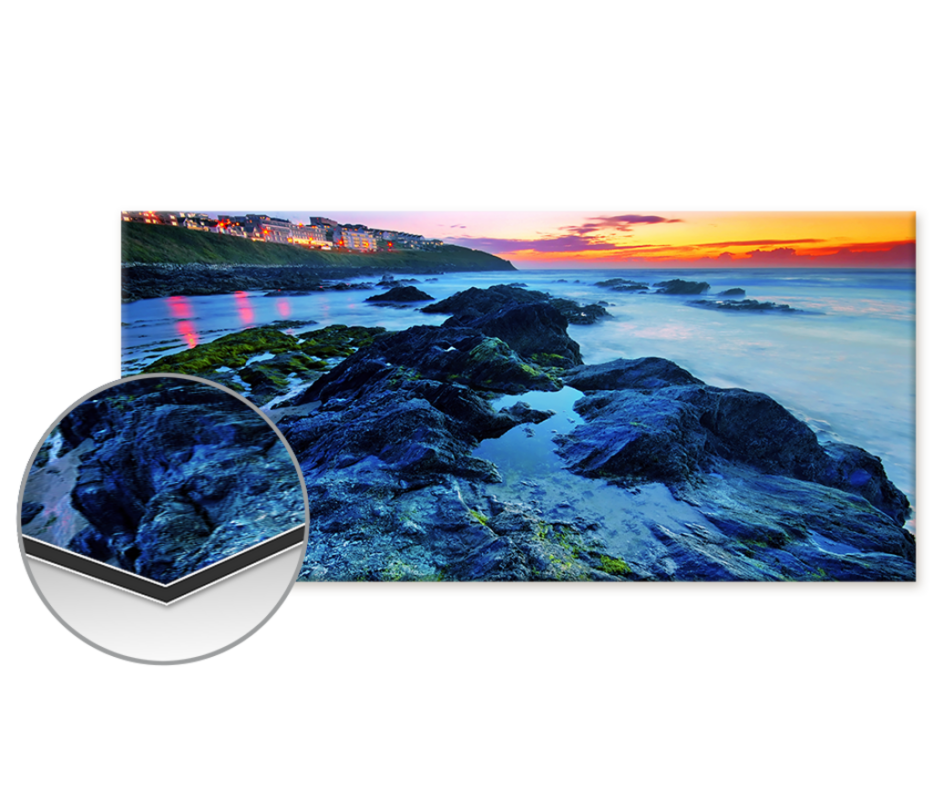 Poster auf Alu-Dibond Querformat Panorama